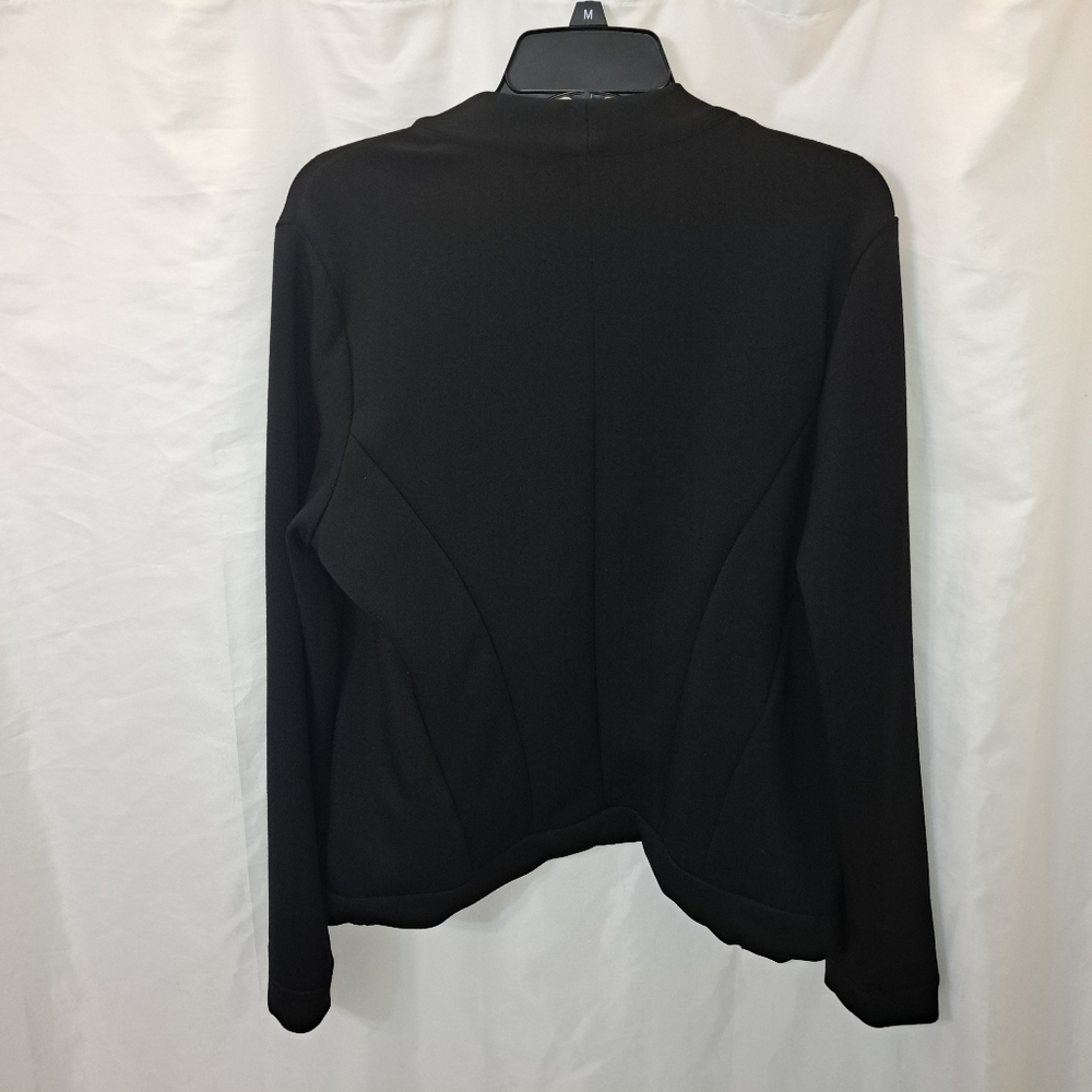 Carolina Belle Black Stretch Jacket Sz Large NWT - Picture 8 of 8